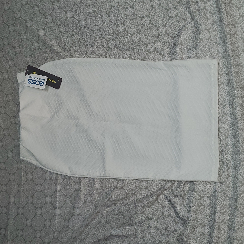 Small, White pencil skirt